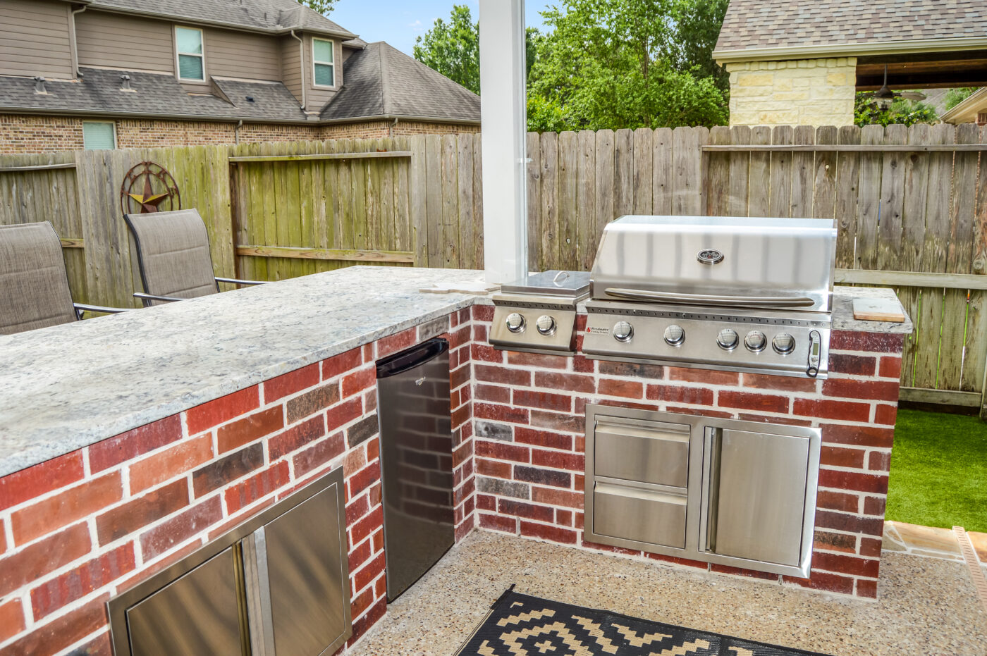 Landscape Design Houston Outdoor Kitchen