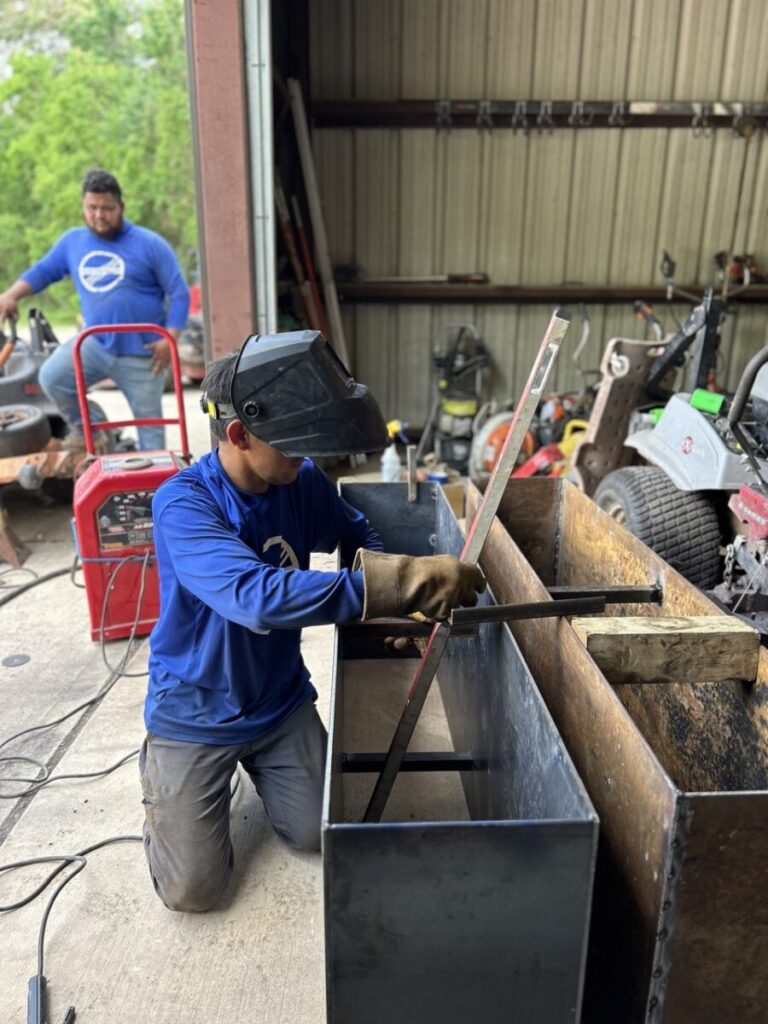 Texas Turf Tenders welding and metal work