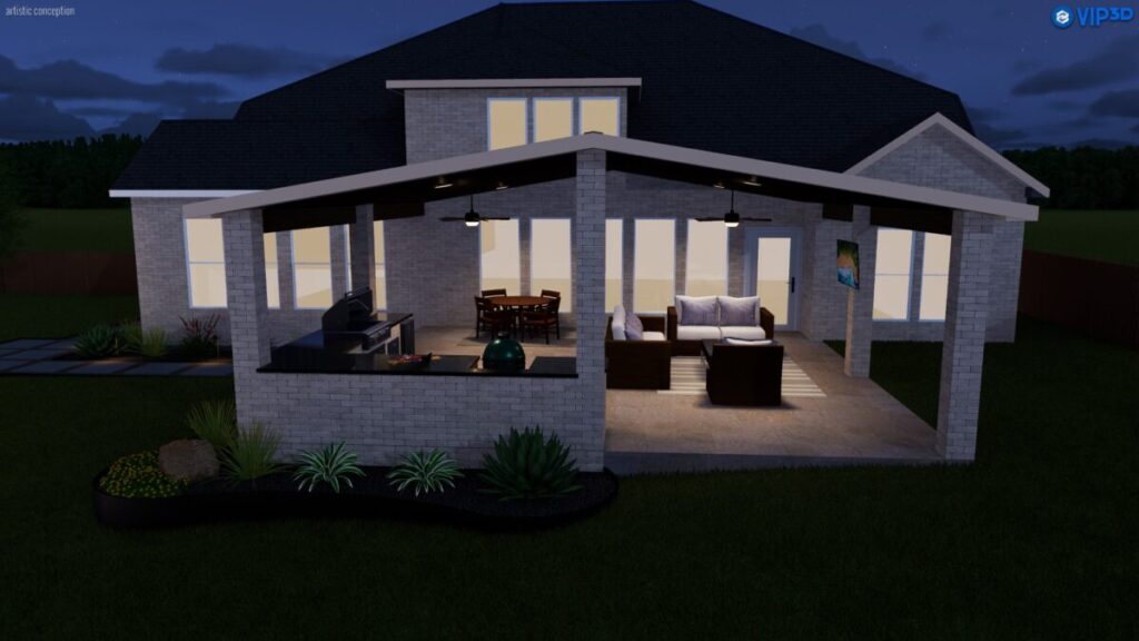 3D Render from Texas Turf Tenders
