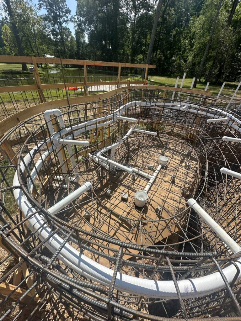 Texas Turf Tenders pool construction