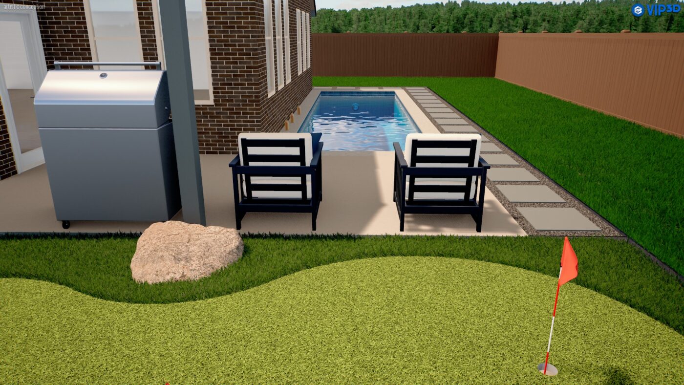 3D Model - custom pool design