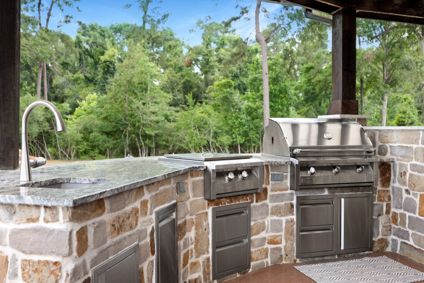 Custom Outdoor Kitchens Outdoor Kitchens by Texas Turf Tenders