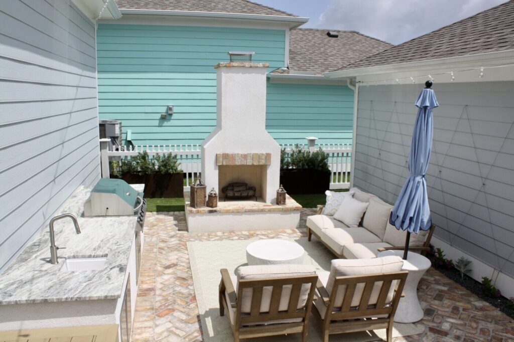 Sunset St Project - Custom Outdoor Living by Texas Turf Tenders
