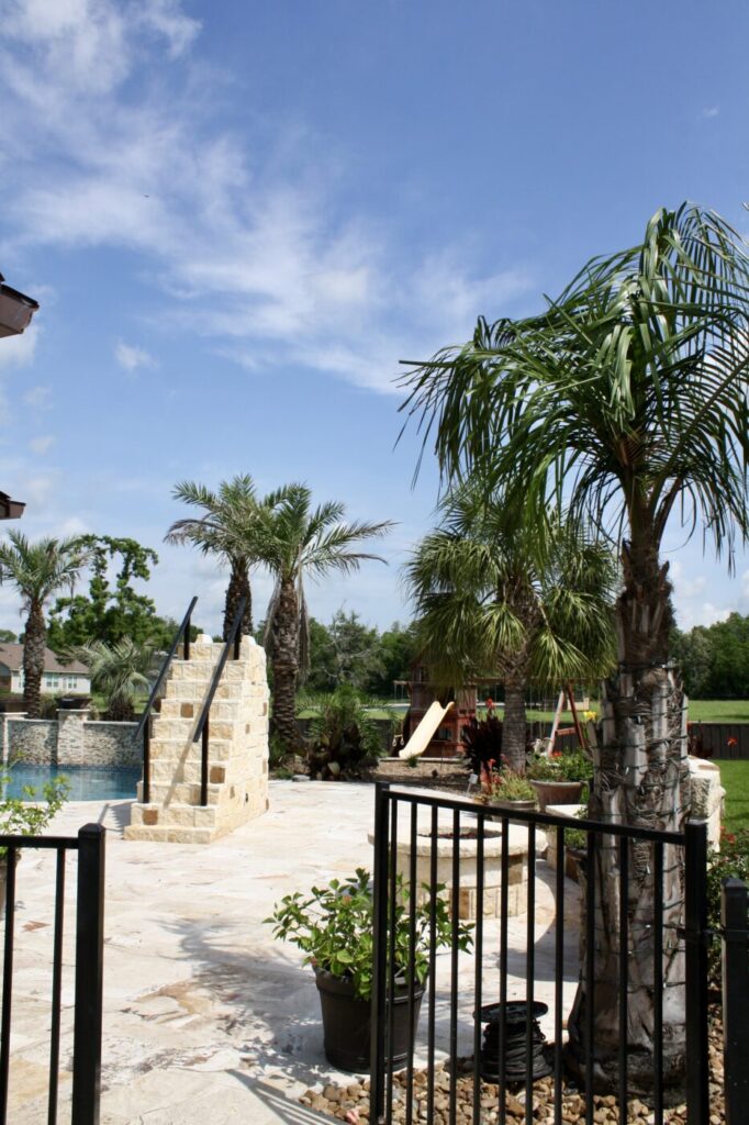 Jordan Ln Outdoor Living Project - Custom Pool and more by Texas Turf Tenders