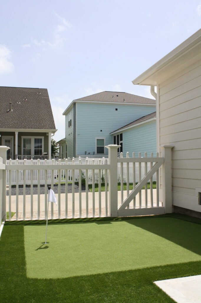 28th Porch Street Project photos - turf and hardscaping by Texas Turf Tenders
