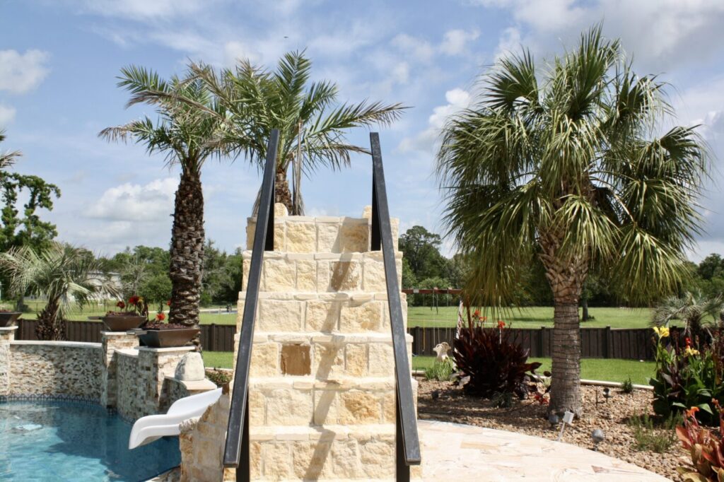 Jordan Ln Outdoor Living Project - Custom Pool and more by Texas Turf Tenders