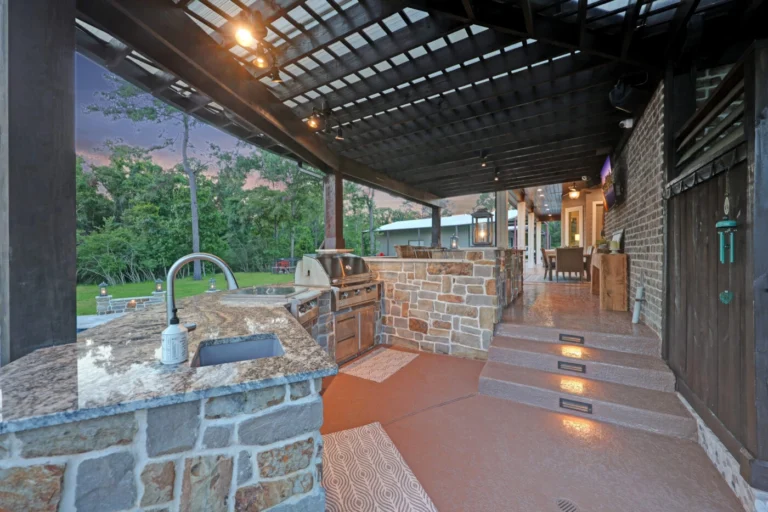 houston outdoor living spaces builder